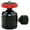 Red, variant on Drrntien Round Head Tripod Head with 1/4" 3/8'' Hot Shoe 360 Rotatable Round Head Camera Mount Adapter Ballhead for Tripods