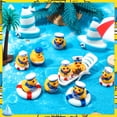 thumbnail image 4 of sixwipe 60 Piece Miniature Resin Cruise Duck Figurines Set, Hawaii Summer Sailor Ducks for Hiding, Crafts, Moss Terrariums, Fairy Garden Landscape, Party, 4 of 7