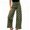 *2-Coffee, variant on VBVC Women's Ruffle Hem Wide Leg Pants , Baggy Flared Palazzo Trousers For Women,Ladies' Comfy High Waist Pants with Pockets,Black,S-2XL