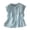 #0532-Light Blue, variant on Women's Blouses Floral Embroidered Round Neck Sleeveless Shirts Casual Minimalist Style Lightweight Breathable Slim Fit Tops Gift