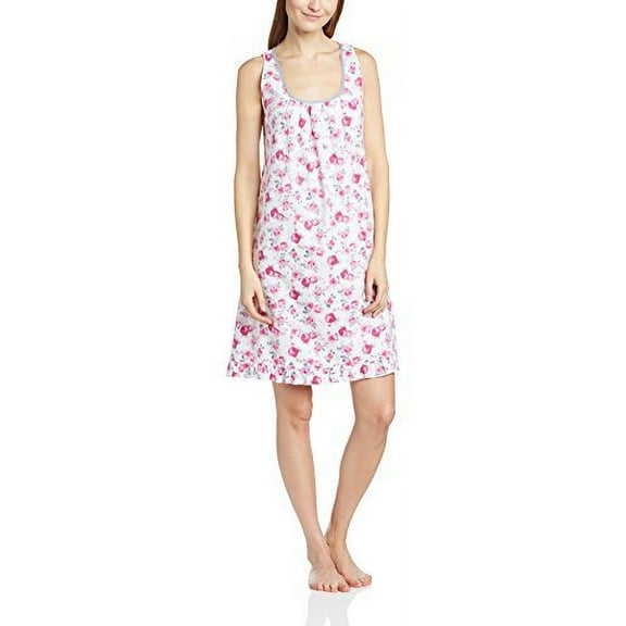 Cyberjammies Women's Isabel Printed Chemise, Pink Mix, 10/Medium