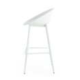 thumbnail image 6 of Stylish & Durable Barstools, PP, White (Set of 2), 6 of 7