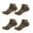 Olive Green, variant on Women's Rayon from Bamboo Fiber Colored Sports Superior Wicking Athletic Ankle Socks - Brown - 4prs, Size 4-9