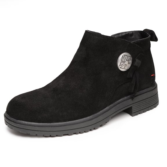 Minnetonka Women's Joyelle, Black, Size 5