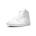 thumbnail image 4 of JORDAN MENS Air Jordan 1 Mid "Triple White" 554724 129 554724 129 from Stadium Goods, 4 of 6