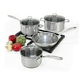 thumbnail image 2 of Chantal SLIN-7 Induction 21 Steel 7-Piece Cookware Set, 2 of 5