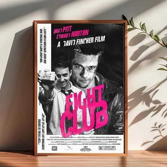 Fight Club Movie Poster, One Sheet Wall Size 24''x36''