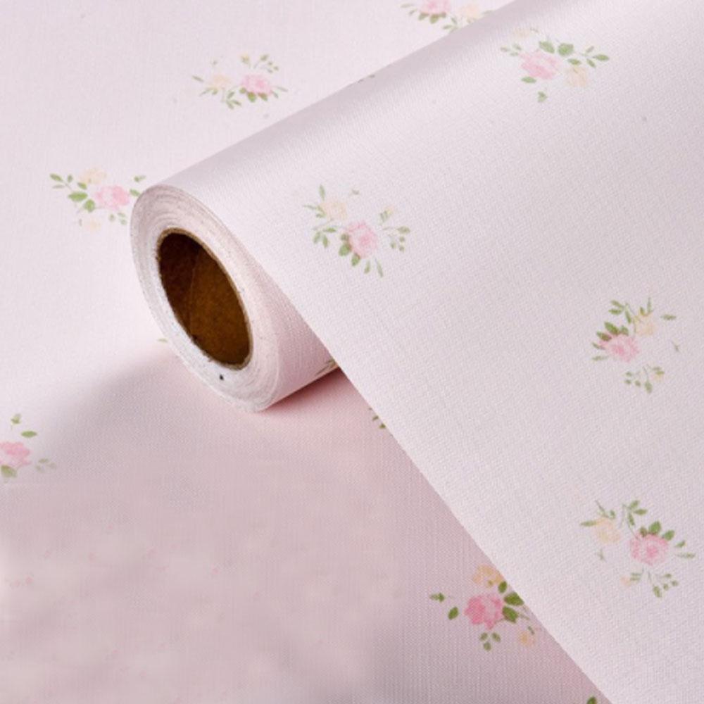 Dosige Selfadhesive nonwoven wallpaper, floral pattern, modern design