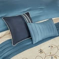 thumbnail image 3 of Gracie Mills Rogelio 7-Piece Comforter Set Embroidered Polyester Dupioni GRACE-3280, 3 of 5