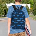 thumbnail image 4 of Disketp Cute Shark Mochila Escolar de 15 Pulgadas, Mochila Ligera para Estudiantes, Viajes y Trabajo, Cómoda y Resistente para el Uso Diario, 4 of 6