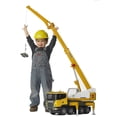 thumbnail image 3 of Bruder Toys Scania R-Series Liebherr Crane with Lights and Sound | 03570, 3 of 5