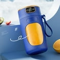 thumbnail image 6 of Portable Juicer Cup with Digital Display, 400ml Usb Charging & 6 Blades for Smoothies, Non-slip Base & One-click Cleaning, Ideal for Learner, Office, and Travel Use,Vsgery, 6 of 9