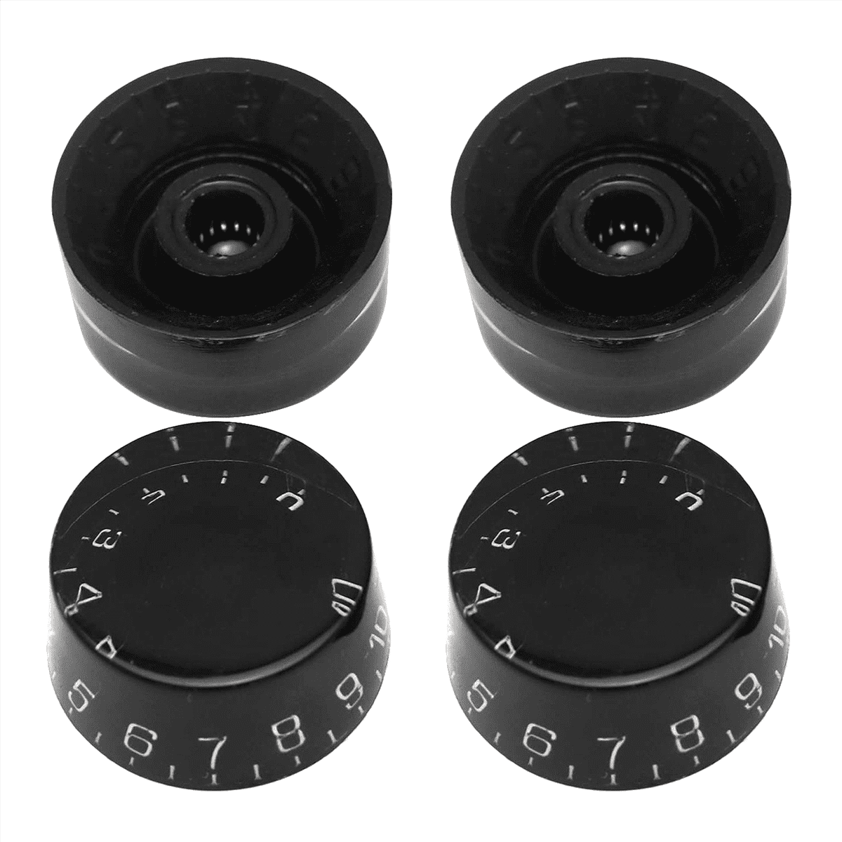 80Pcs Electric Guitar Knobs Speed Volume Tone Control Knobs Compatible for LP Style Guitar