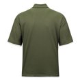 thumbnail image 4 of YDLCAFD Men's Large Size Lapel Short Sleeve Summer Vacation Two Loose Casual Blouse, 4 of 4