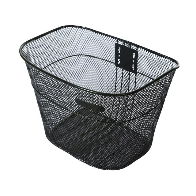 jinwen Bike Basket Storage Basket Riding Storage Gadget Cargo Rack Bike Black