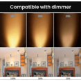thumbnail image 4 of Pack Of 8 Halogen Bulbs Gu5.3 Mr16 35w 12v Dimmable - Warm White 2800k, 400 Lumens, Glass Cover Fi, 4 of 5