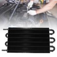 thumbnail image 4 of Oil Cooler Radiator, Universal Oil Cooler, Durable Stable Performance For Car Rear-differentials Transmission Cool Down Engine Oil, 4 of 8