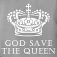 thumbnail image 3 of CafePress - God Save The Queen Women's Dark T Shirt - Womens Comfort Colors® Shirt, 3 of 4