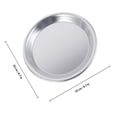 thumbnail image 2 of BRIGHTFUFU Baking Pans For Oven 1Pcs Silver Metal Baking Dish Ideal For Home Cooks, 2 of 7