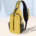 thumbnail image 1 of Bolso Bandolera Mochila Multifuncional Para El Pecho, Antirrobo, Bandolera, Para Viajes, Senderismo Sywqhk Para Estrenar, 1 of 3