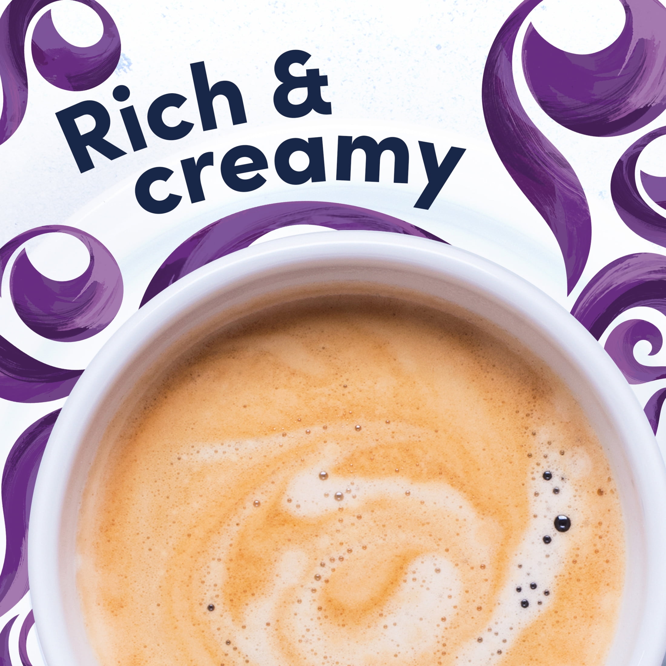 Gevalia Mocha Latte K-Cup Espresso Coffee Pods & Latte Froth Packets, 12 ct Box