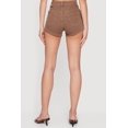 thumbnail image 4 of Women's VIP Denim Grommet Strap Detail Cargo Shorts, 4 of 4