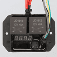 thumbnail image 4 of Digital Radiator Fans Controller Swith 12V 0444 Adjustable Temperature Range Digital Electric Thermatic Fan Switch Kit,1 * Digital Thermatic Fan Switch Kit, 4 of 5