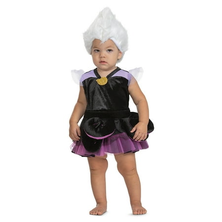 Disney The Little Mermaid Ursula Baby Halloween Costume  Disguise  Size 6M-12M