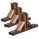 thumbnail image 1 of 3Pcs Fence Base Garden Border Edging Fence Support for Garden Courtyard Accessory, 1 of 4