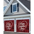 thumbnail image 3 of Valentine''s Day Garage Door Banner Cover 6 x 13 ft, Happy Valentine''s Day Red Rose Valentine''s Day Garage Door Decorations Valentine''s Day Backdrop Decor for Wedding Anniversary Party, 3 of 6