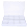 thumbnail image 1 of 44 Cuadrículas Caja de Exhibición de Uñas FALSO TIPS CONSEJOS de BEADERS Organizador de Almacenamiento - Blanco Macarena caja de almacenamiento de exhibición de arte de uñas, 1 of 8