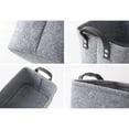 thumbnail image 3 of Bolsa de almacenamiento de fieltro, cesta de lavandería, cesta de fieltro con asa, organizador de armario, caja de almacenamiento para ropa, toallas y ropa de cama, 3 of 4