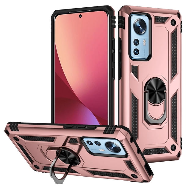 Funda de teléfono para Xiaomi 12/12X de Uso Rudo Shockproof + Cristal 9D