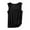 Black, variant on Womens Tank Tops Plus Size Sleeveless Solid Color Square Neck Tank Home Top Thin Bottoming Shirt Black XL