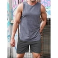 thumbnail image 6 of Coshow 3 Pack Men's Athletic Shorts 5 Inch Mesh Workout Gym Shorts Lightweight Running Training Pants with Pockets, 6 of 6