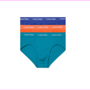 Calvin Klein Men's NU2661916 Cotton Stretch 3-Pack Hip Brief Size L