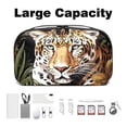 thumbnail image 3 of Leopard Travel Organizer, Electronic Organizer Travel Case, Cord and Cable Organizer, Power Cord Organizer Travel - Oxford Fabric Waterproof Digital Gadget Bag, 5.9x9.44x3.14 in, 3 of 6