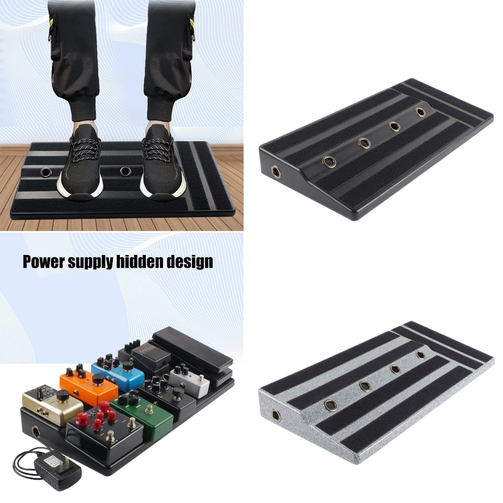 WINDLAND Guitar Pedalboard Case with Sticking Tape Pedal Accessories Guitar Pedal Panel