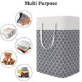 thumbnail image 4 of AMERTEER Large Capacity Laundry Basket 75L Collapsible Laundry Storage Basket for Bedroom Bathroom, 4 of 9