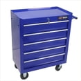 thumbnail image 5 of Contemporary Industrial 5 Drawer Tool Cabinet Mobile Locking Garage Tool Storage with Steel Construction, Blue Finish, 5 of 12