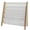 Gingham Beige, variant on 3 Sprouts Recycled Fabric Kids Book Rack Storage Bookshelf Organizer in Gingham Beige for Ages 3+