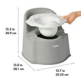 thumbnail image 6 of OXO Tot Potty Chair for Toddlers, Gray – Kids Toilet Training Seat for Ages 3-5, 6 of 7