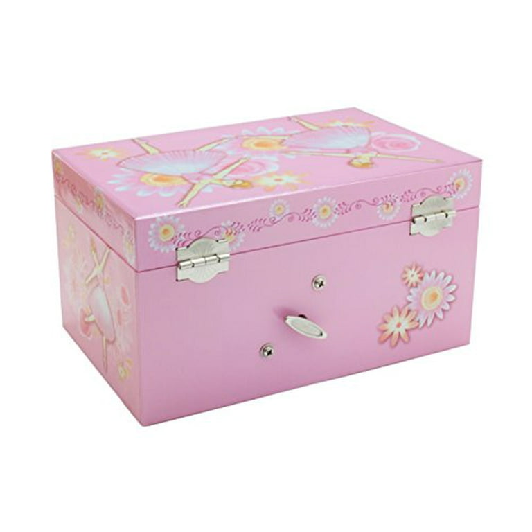 Jewelkeeper Swan Lake Ballerina Jewelry Box, Musical Organizer