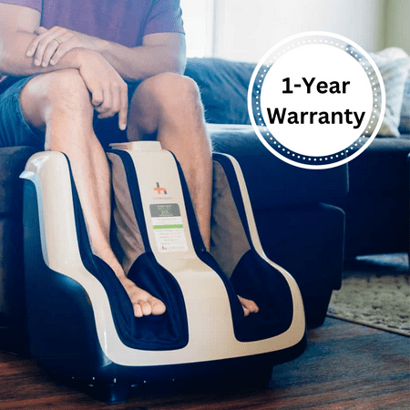 Human Touch - Reflex SOL Foot and Calf Massager - Black/White