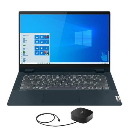 Lenovo IdeaPad Flex 5 14ALC05 Home/Business Laptop (AMD Ryzen 7 5700U 8-Core, 14.0in 60Hz Touch Full HD (1920x1080), AMD Radeon, 16GB RAM, Win 11 Home) with G2 Universal Dock