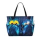 thumbnail image 1 of Fotbe Futuristic Blue Light Wolf Bolsa de Viaje para Playa - Resistente al Agua, Bolsa Tote de Gran Capacidad y Ligera con 7 Bolsillos para Mujeres y Hombres, 1 of 7