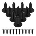 thumbnail image 2 of Shisuyan 20pcs Black Nylon Car Rivets for Trunk Liner Decoration Nylon Car Clips Christmas Tree Shape Auto Attachment Clips for Car Maintenance, 2 of 8