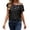 Grey, variant on Daznico Women's Asymmetric Cold Shoulder Lace Overlay 2 Piece T Shirt Casual Summer Loose Fit Tops,S