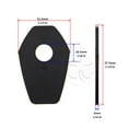 thumbnail image 6 of Arrow Stalk Turn Signal For Suzuki GSXR SV Light Adapter Front Blinker Black, 6 of 9