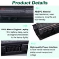 thumbnail image 4 of Batería de portátil DMKAOLLK KI04 2600 mAh para HP Pavilion, 4 of 7